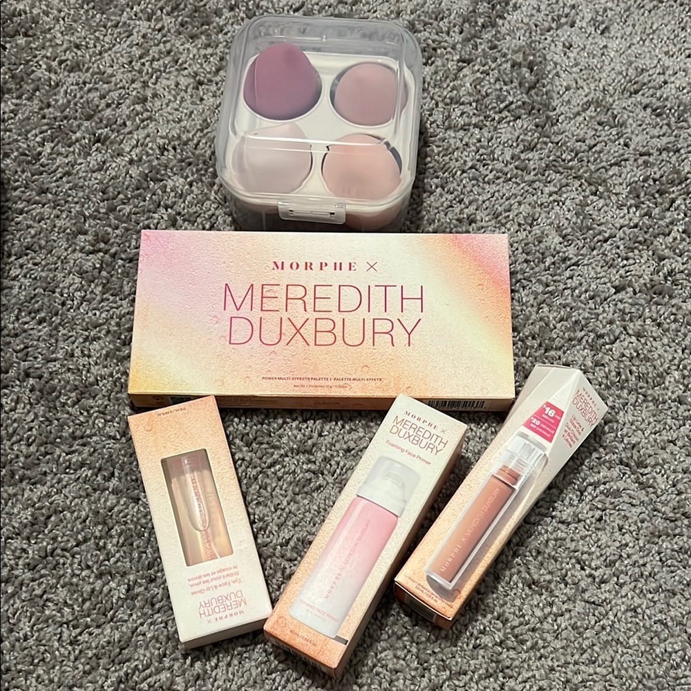 Morphe x Meredith Duxbury Makeup Set - Pink and Purple
